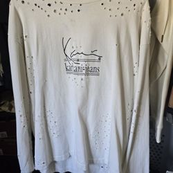 karl kani jeans - crew neck