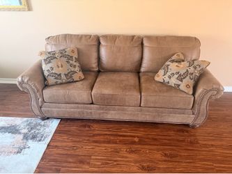Queen size sleeper sofa & Love seat