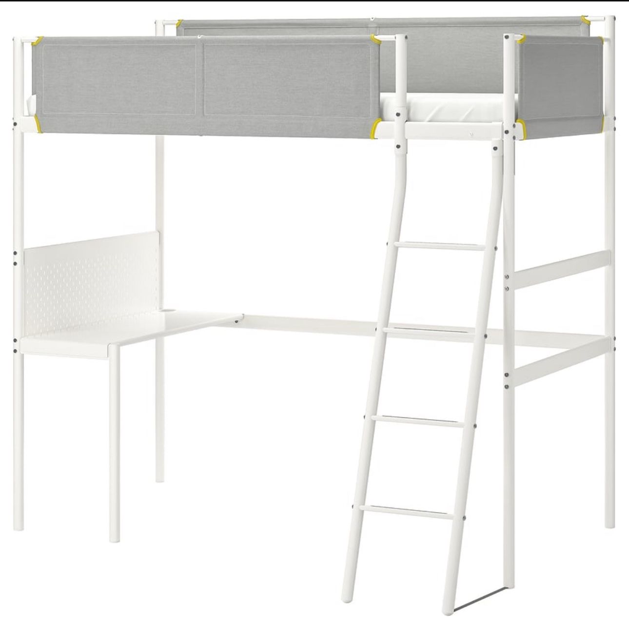 Loft Twin Bed With Desk