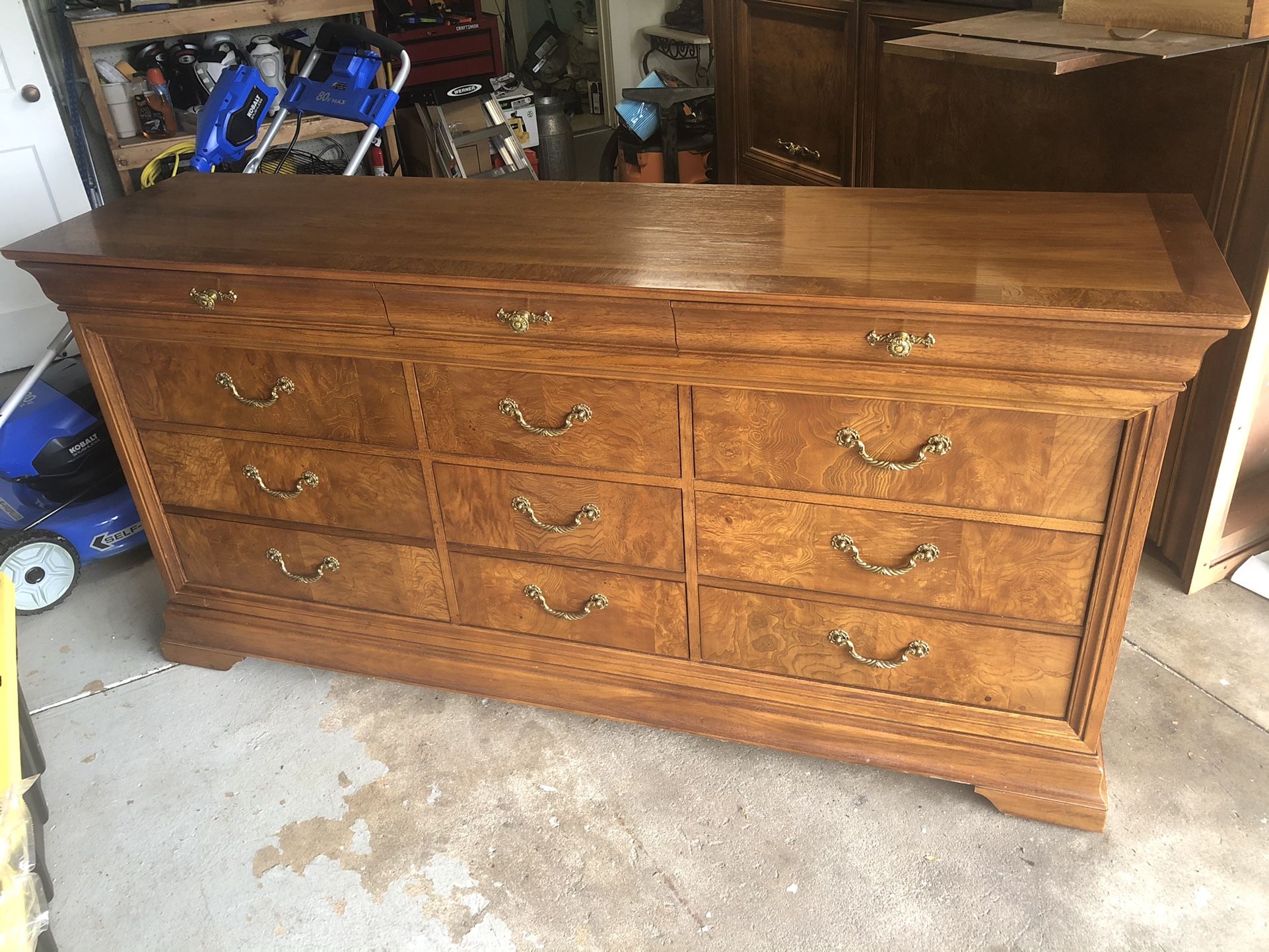 Thomasville “Elysee” Dresser & Armoire Set