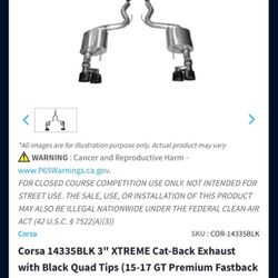 Corsa Extreme Exhaust 5.0