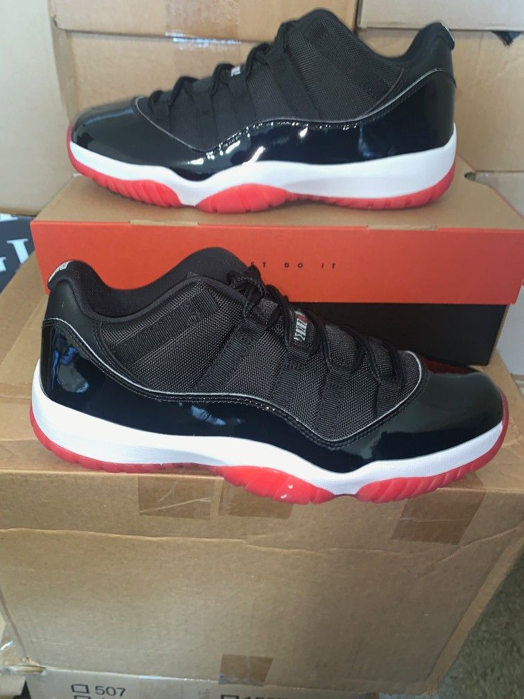 Brand New Men's Air Jordan Retro 11 Low Breds Size 11