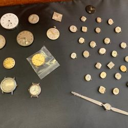 Vintage Self Winding Watch Movements For Parts Or Repair 