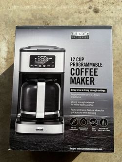 12 Cup Programmable Coffe Maker