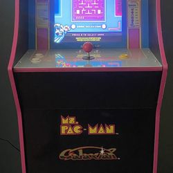 Ms. Pac-Man Arcade 1Up Game Machine With Riser Price Is Firm
