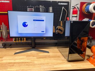 2080 Super Gaming PC and Monitor
