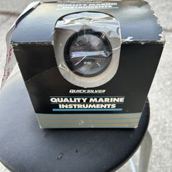 quicksilver water pressre gauge BRAND NEW