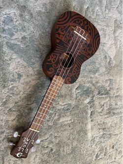 Tribal ukulele(Luna brand)