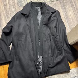 Kenneth Cole Reaction Single Breasted Coat Size XL