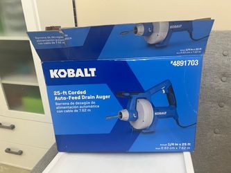 Kobalt 25’ Auger