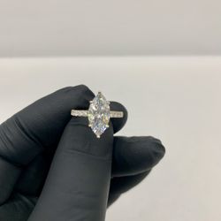 14 k Lab grown Diamond   3 Ct 