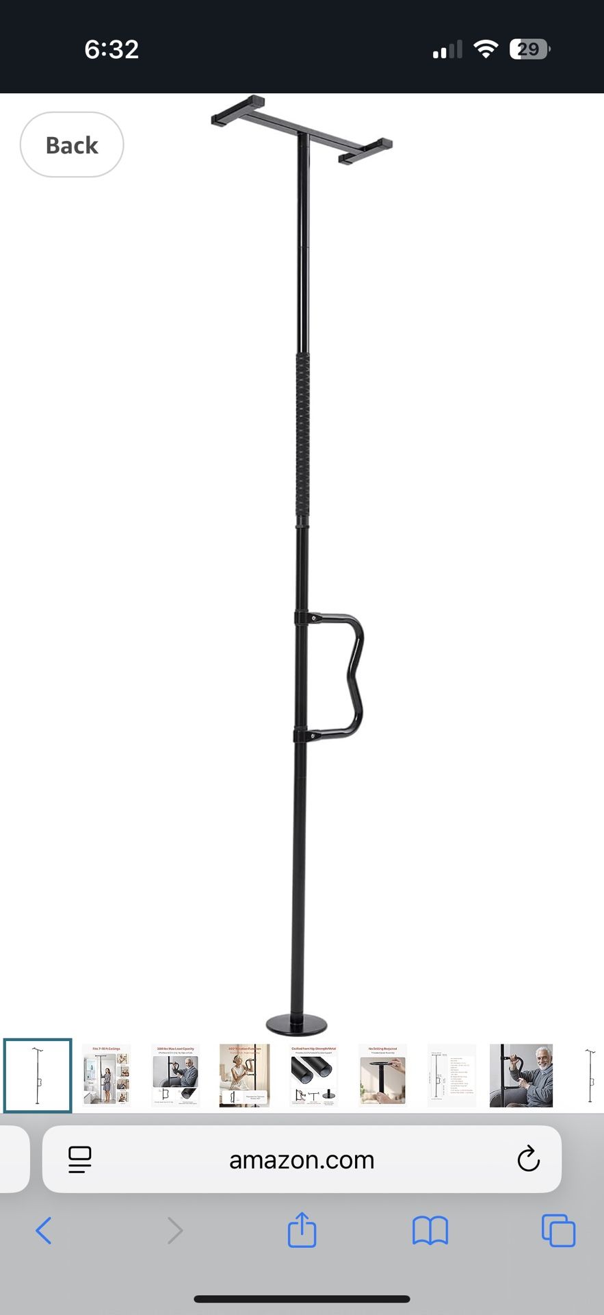 Floor To ceiling Transfer pole