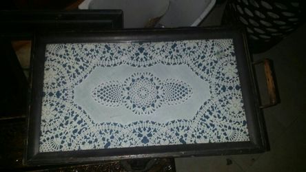 Antique tray