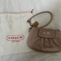 Coach Madison Leather Wristlet 41977