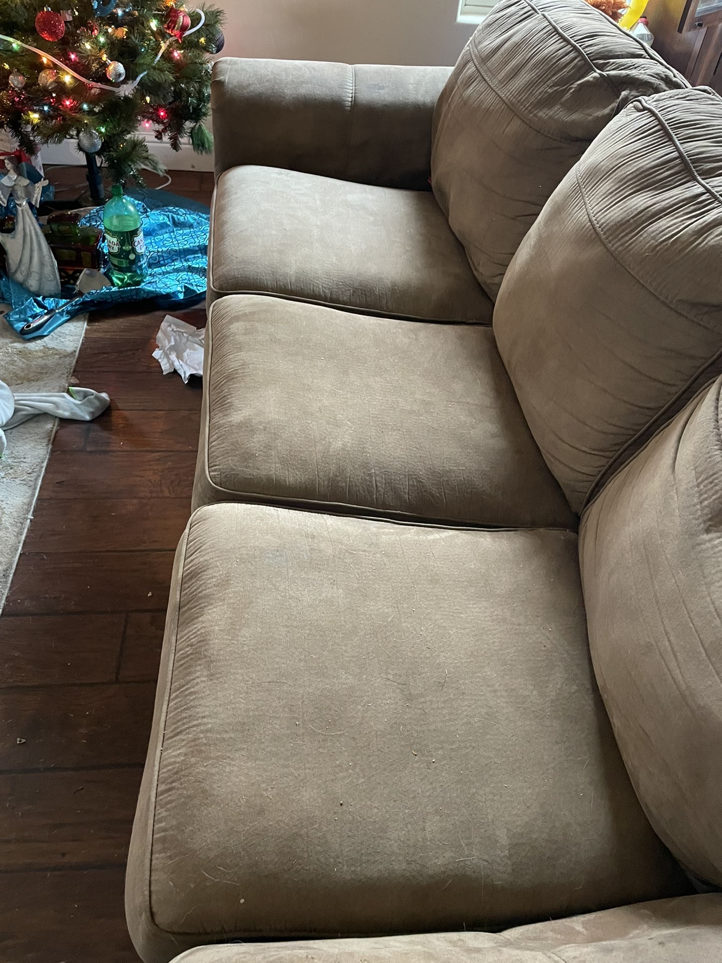 Sofa  Brown  Swede