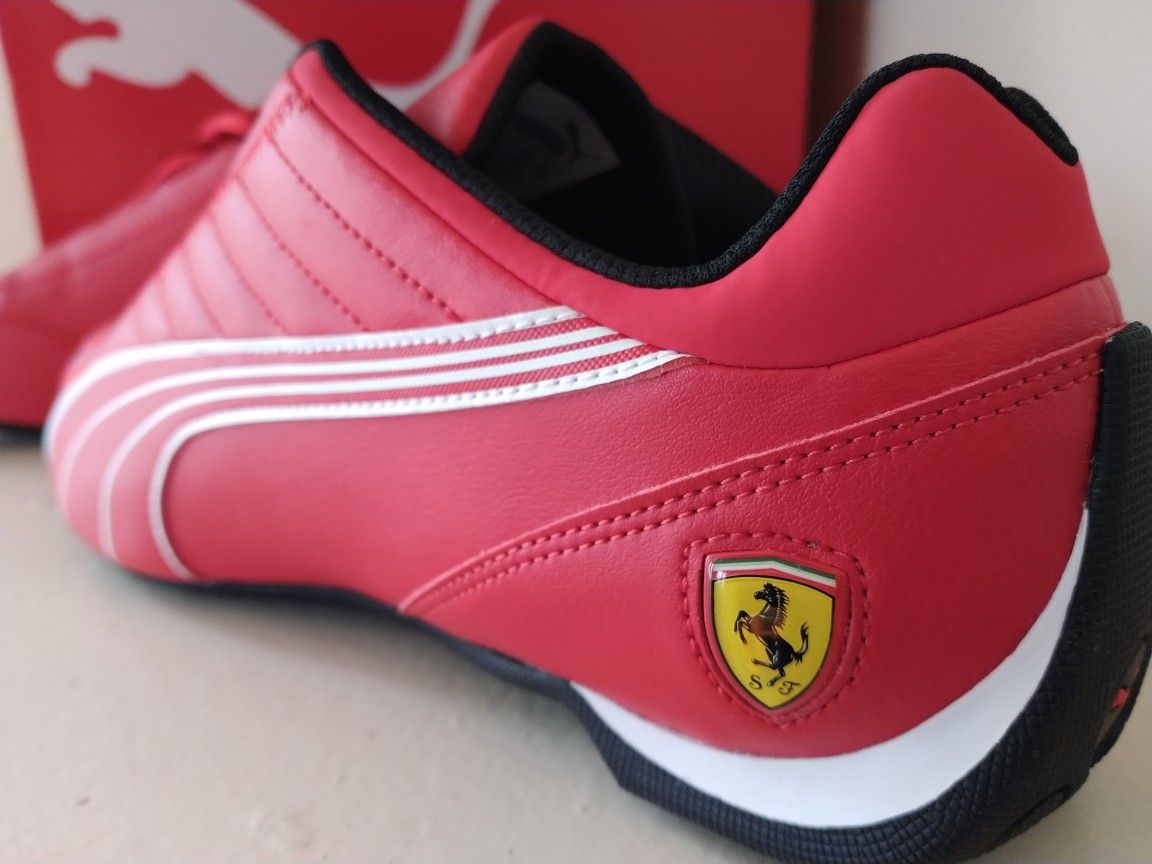 Ferrari Red Puma Athletic Luxury Shoes 