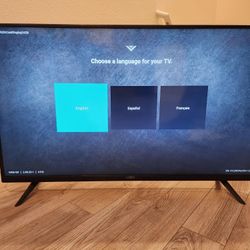 Vizio 40' 4k smart tv