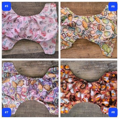 🍑 Texas Tushies Cloth Diapers – Some Gently Pooped, Some Brand New 💩✨