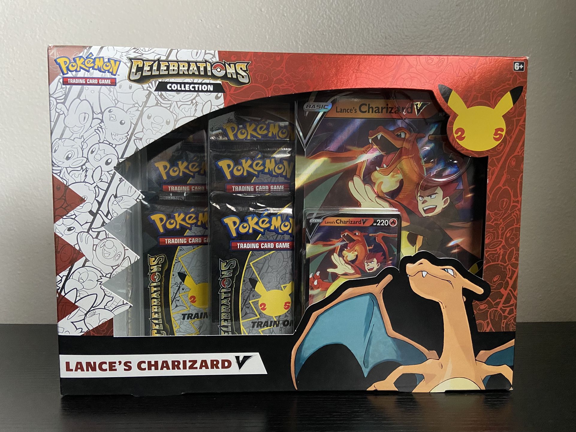 Pokémon TCG: Celebrations Collection Lance's Charizard V Box