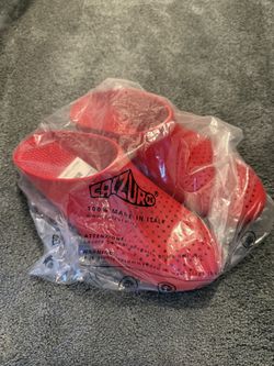 Calzuro Clogs Red Size 46/47 Brand New