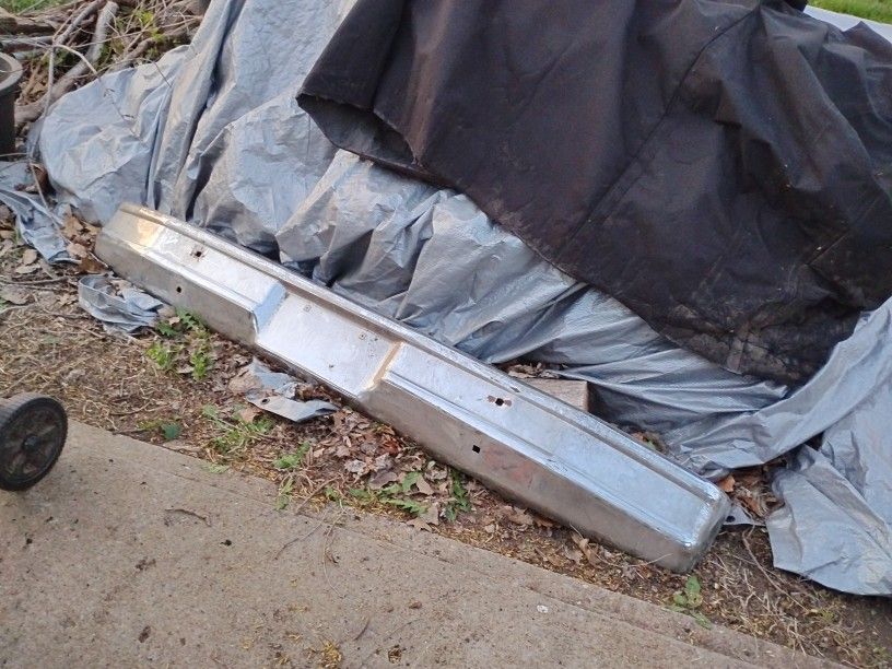 Old Ford Truck Bumper
