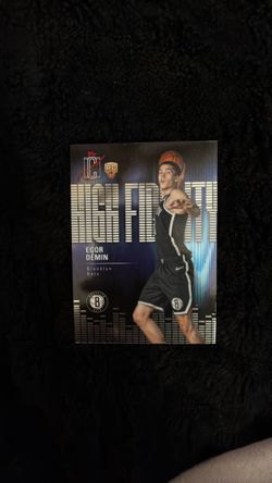 Egor Demin Topps ICE RC Basketball Card