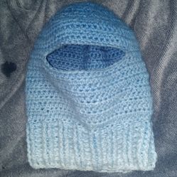 Crocheted balaclava 