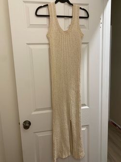 Ivory Knit Dress