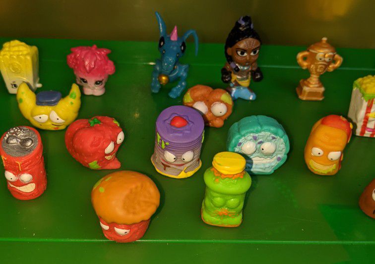 Moose Toys Lot The Grossery Gang Shopkins And More Moose Figures