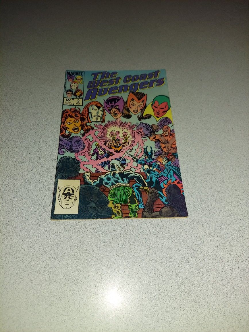1985 THE WEST COAST AVENGERS #2 COMIC
