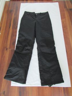 Adult Small Black Snow Pants, Slalom