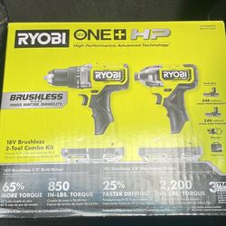 18V Brushless 2-Tool Combo Kit