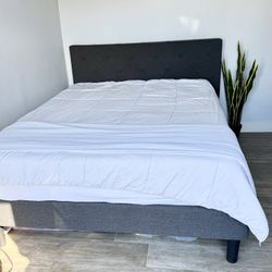 Queen Bed Frame And Mattress 