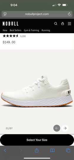 NoBull Ripstop Men’s Shoe-9.5 Brand new-Perfect