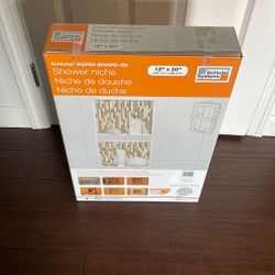 Schluter Shower Niche 12” X 20”