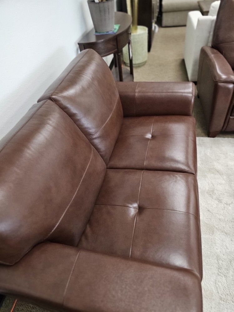 Leather Sofa Greymel