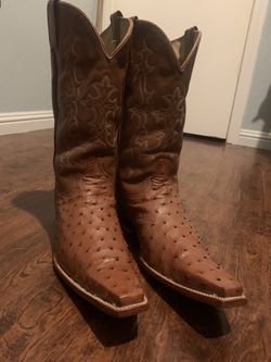 Ostrich Boots