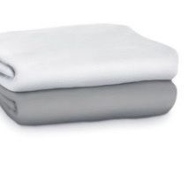 Brand New Crib Sheets 2 Pack ( Grey and White )