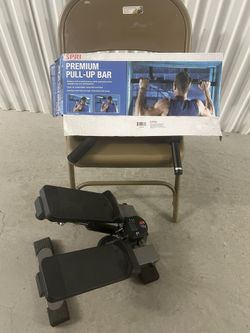 Work Out Stepper & Pull Up Bar