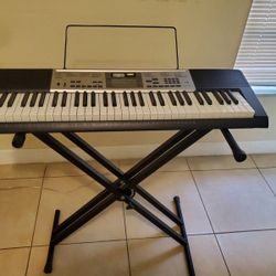 Casio Keyboard with Stand 