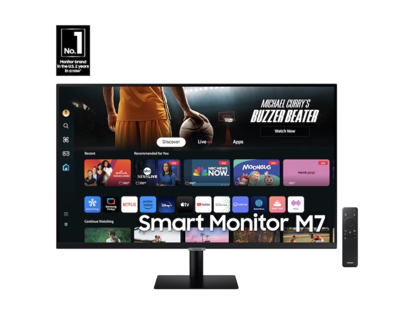 Samsung Smart Monitors 32”