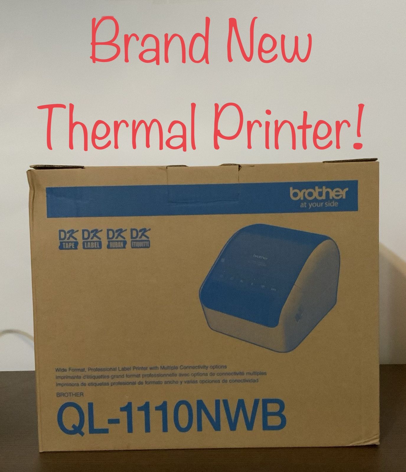 Brother QL-1110NWB Thermal Shipping Label Printer