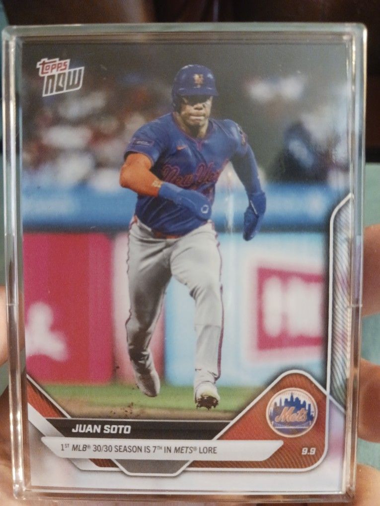 Topps Now Juan Soto 1st 30/30 Season
