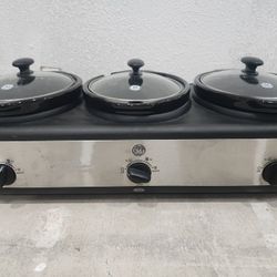 Crockpot 3 Burnners
