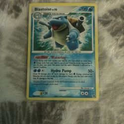 Blastoise Vintage Card 