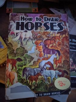 How to draw horses book