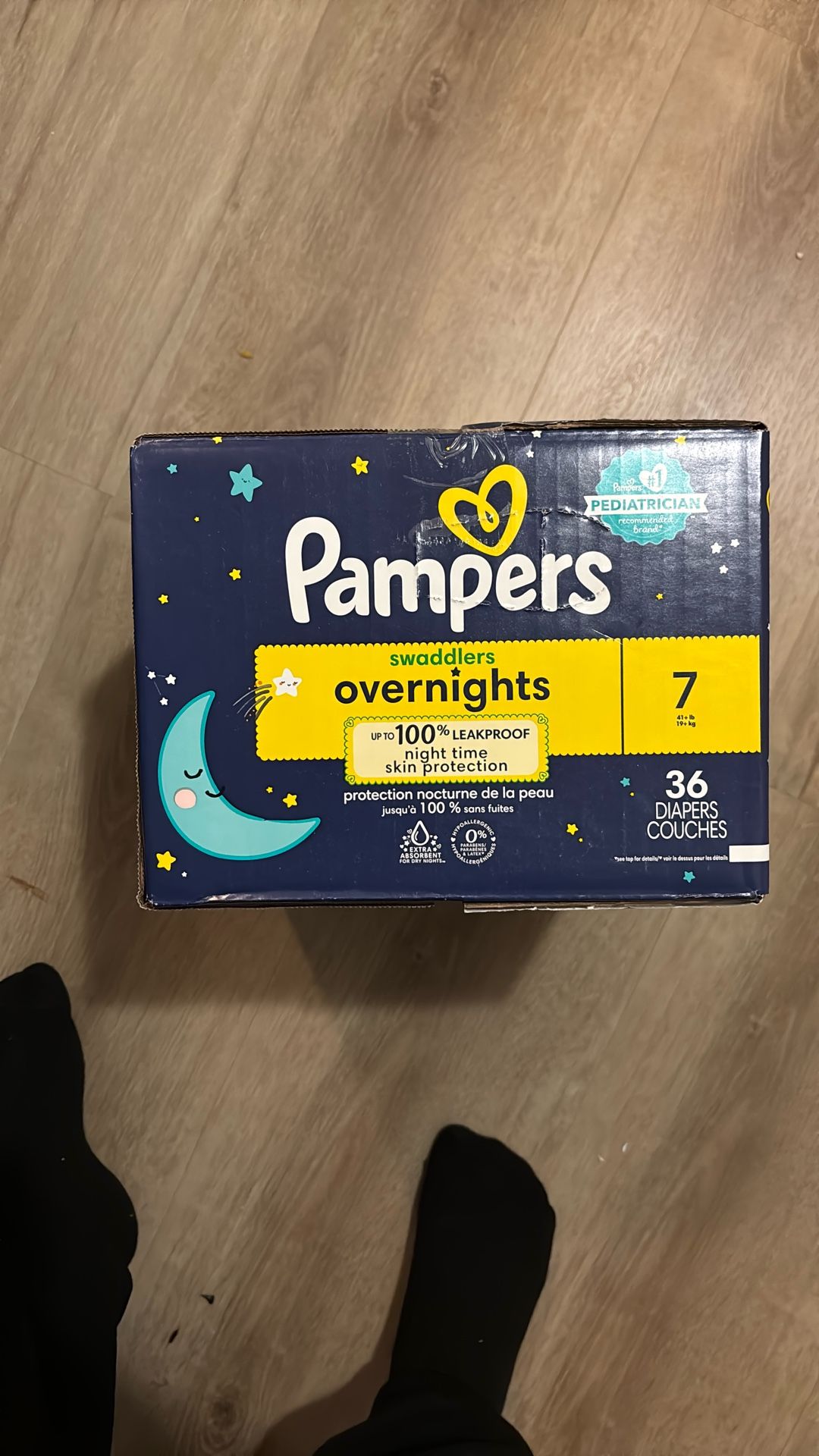 Size 7 Diapers Overnight