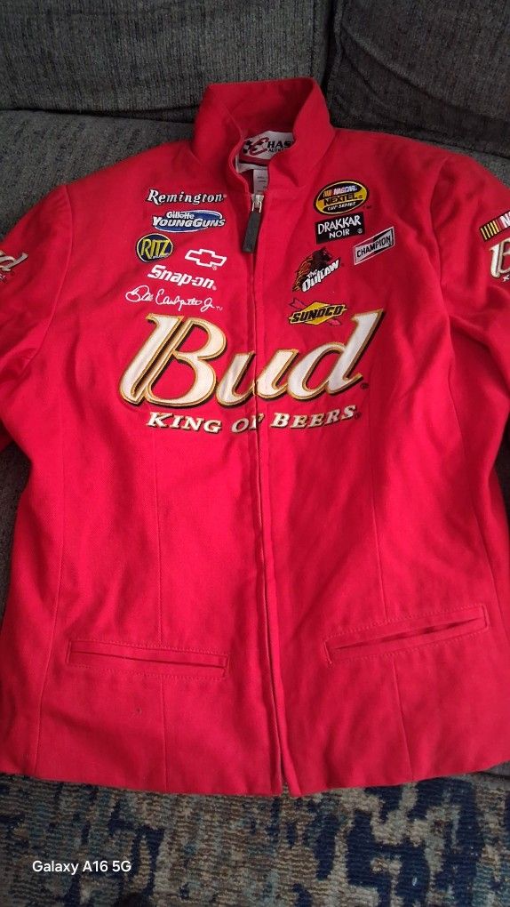 Dale Earnhardt Jr Women's Chase Authentics Nascar Jacket- SIZE M-
