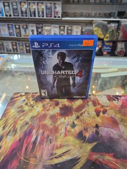 Uncharted 4 A Thief's End (Sony PlayStation 4 PS4, 2016)