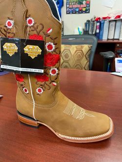 Botas Vaqueras de piel para Mujer